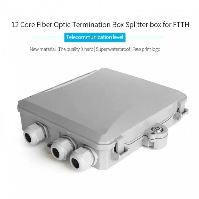 Binnen Openlucht Kleine FTTX/FTTH 12 van de de Beëindigingsdoos van de Kernenvezel Optische de Splitsersdoos