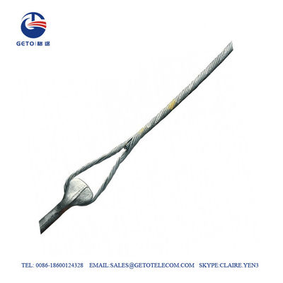 Verzet me tegen Trilling PDE ISO 9001 Voorgevormd Armor Rod, Guy Wire Dead End Grips