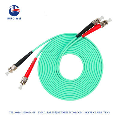 Multimode Koord van het de Vezelflard van 50/125um OM3 10G LSZH het Optische