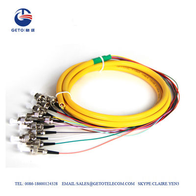 SM 12 Kernfc Distributie 1310nm 1550nm kiest de Vlechten van de Wijzevezel uit