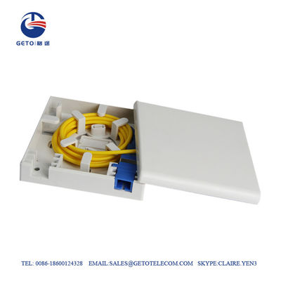 Van Sc/APC van FTTH van de het Draagvlakmuur de Contactdoosoem Vezel Einddoos IP65