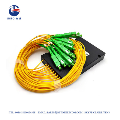 1*16 Glasvezel Splitter Voor Kasten SC-APC Plc