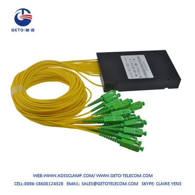 1*16 Glasvezel Splitter Voor Kasten SC-APC Plc