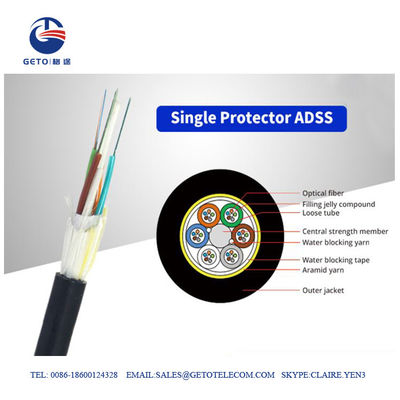 Alle Diëlektrische 2000 Meter van de de Kernvezel van OM2 6 de Kabel
